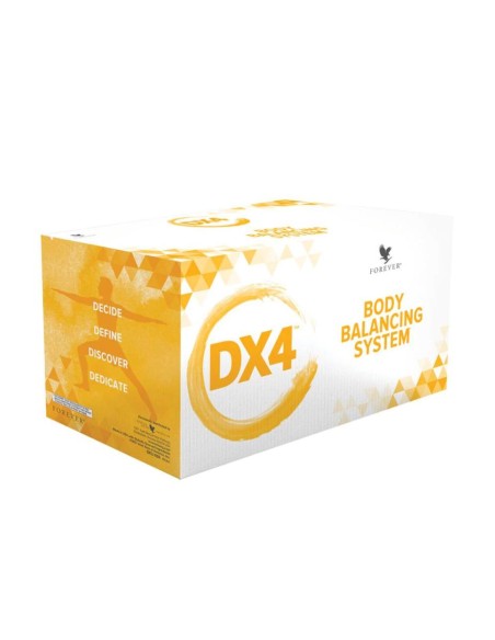 Sistema de equilibro corporal DX4 de Forever para restablecer tu salud